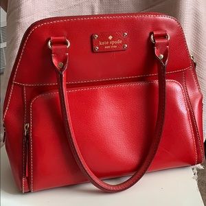 Kate Spade Red Shoulder Bag